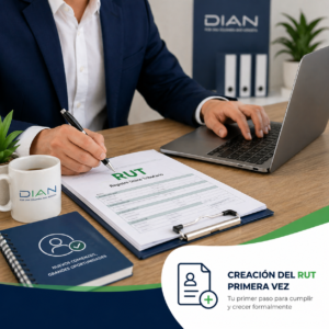 Creación del Rut primera vez